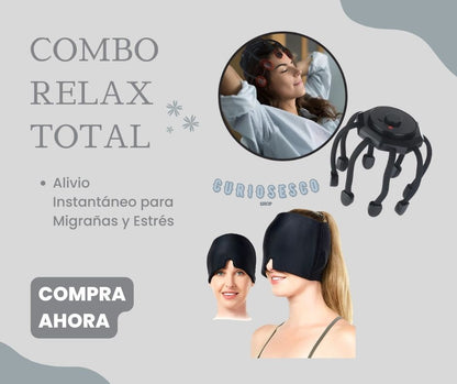 MASAJEADOR RELAX 360 + GORRO ZEN