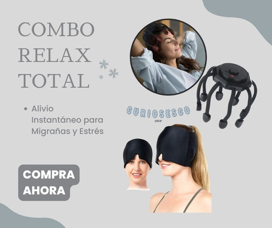 MASAJEADOR RELAX 360 + GORRO ZEN